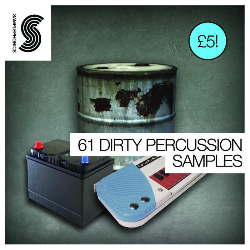 61 Dirty Percussion Samples