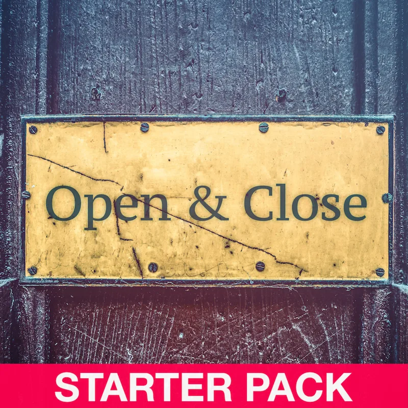 Open & Close - StarterPack
