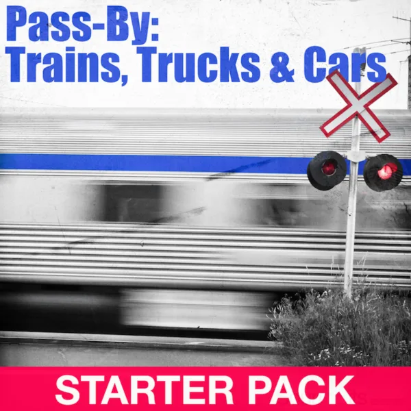 Pass-By: Trains, Trucks & Cars - StarterPack