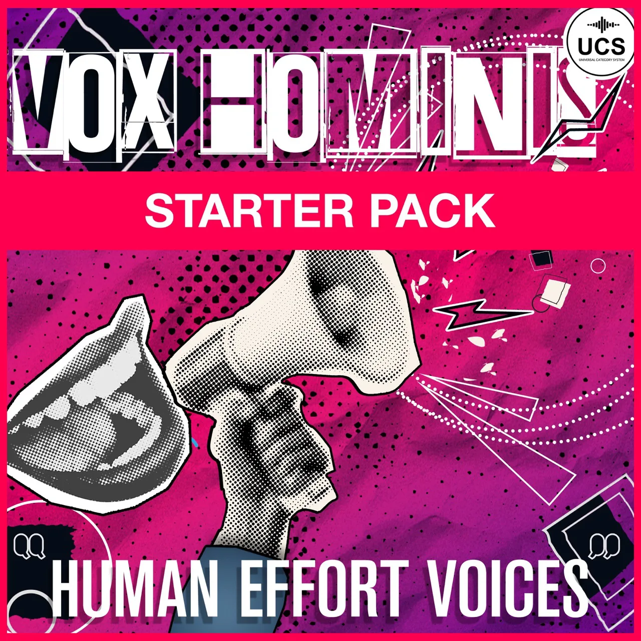 VOX HOMINIS | HUMAN EFFORT VOICES - STARTER PACK
